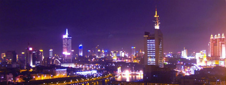 天津夜景  ——《回国驯火记》小说插图，作者：安普若 http://an.haiguinet.com/
